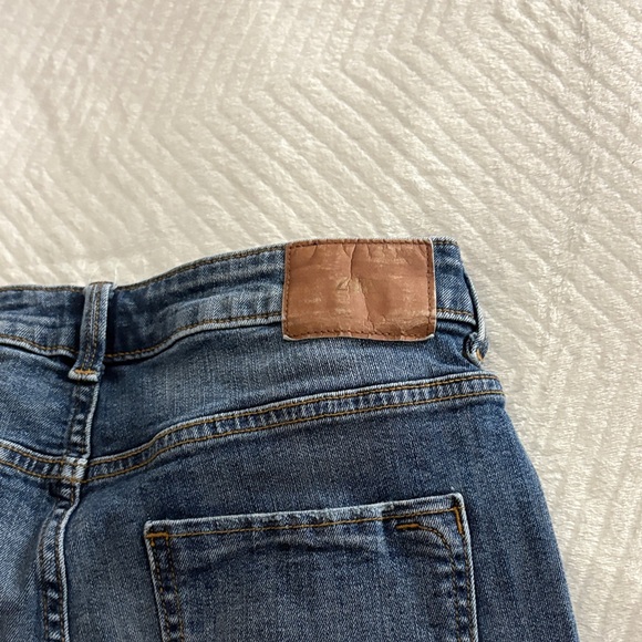 Zara Dark Blue Ankle Jeans - Picture 5 of 7